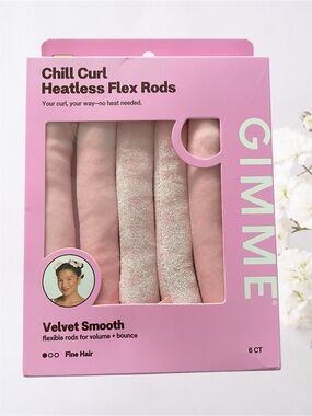 Gimme Chill Curl Heatless Flex Rods For Fine Hair